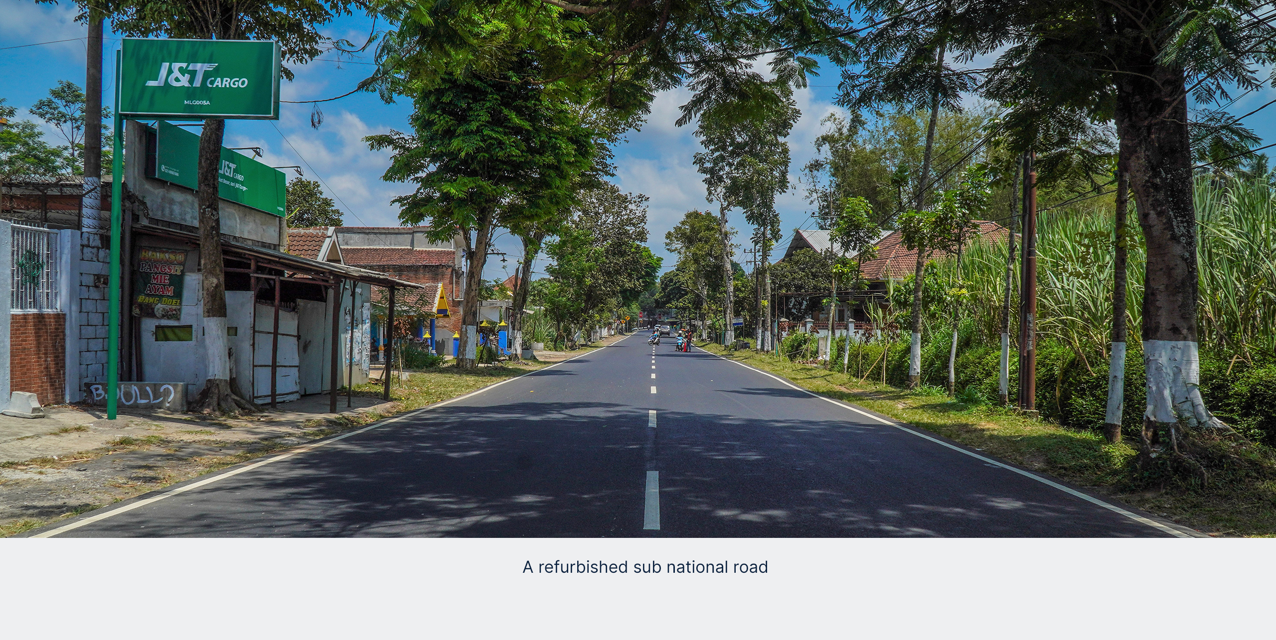 Program Hibah Jalan Daerah, Indonesia