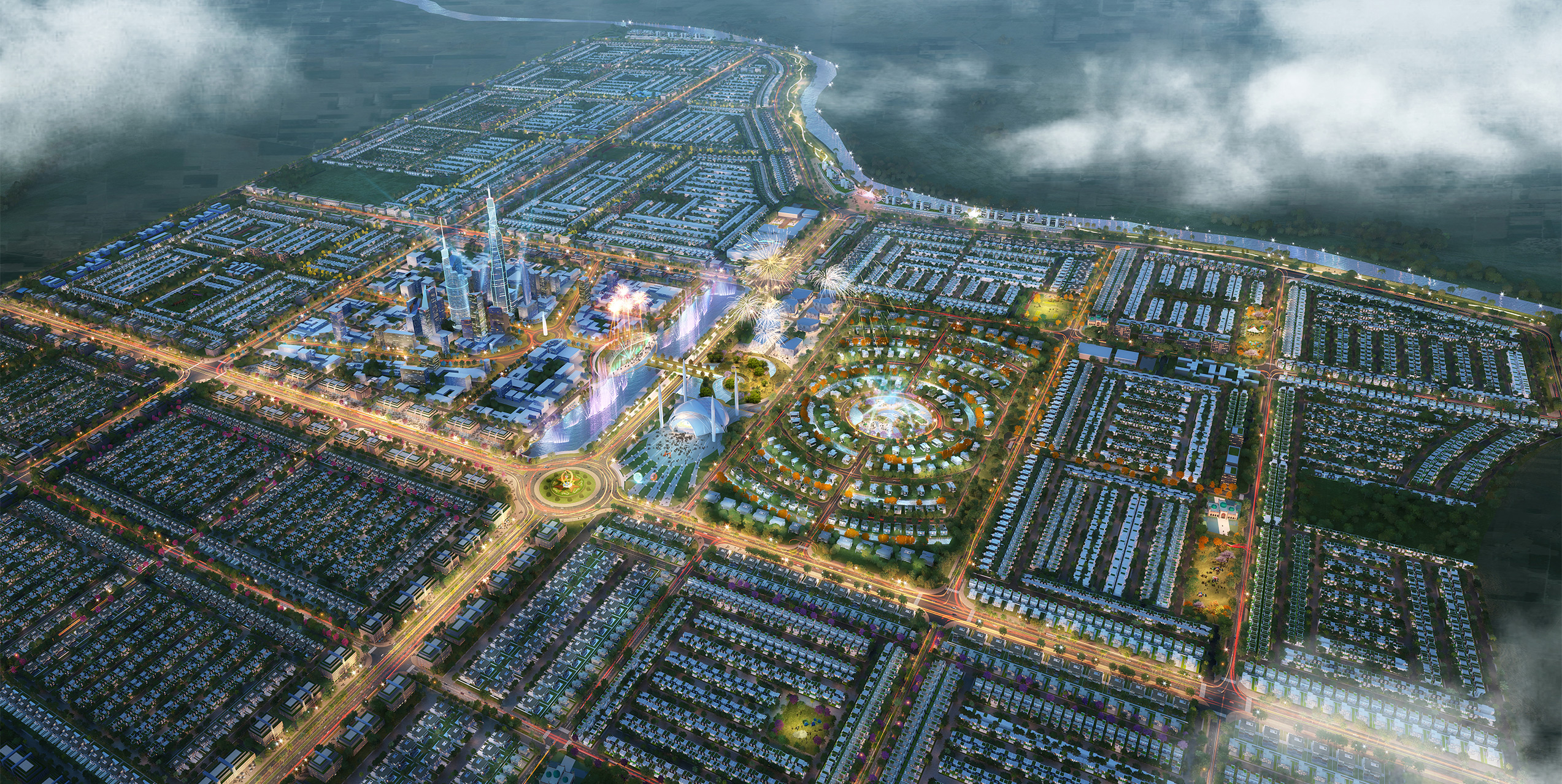 Al Noor Orchard, West Marina master plan, Pakistan
