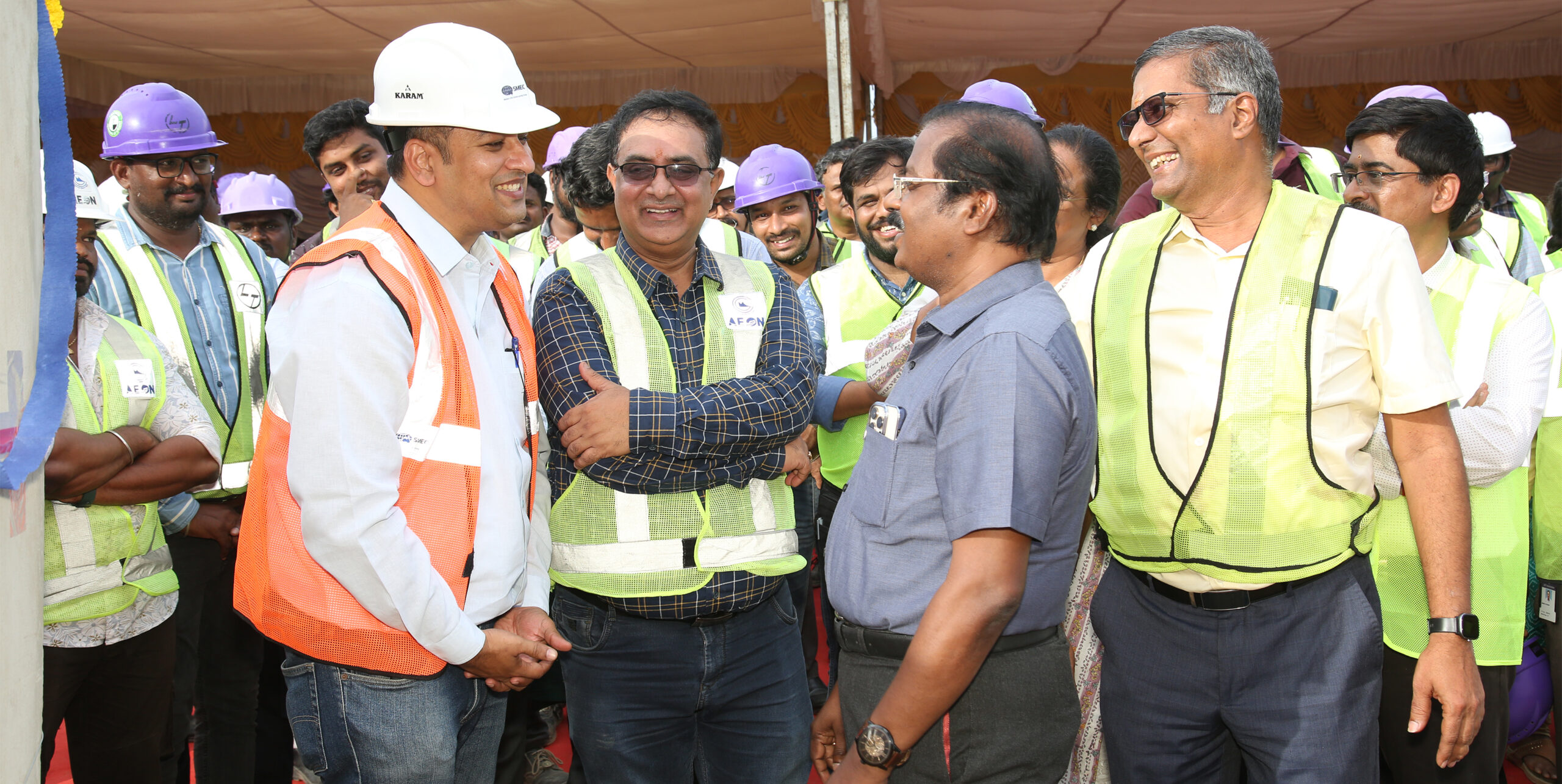 Chennai Metro phase 2, corridor 5: first U Girders erected