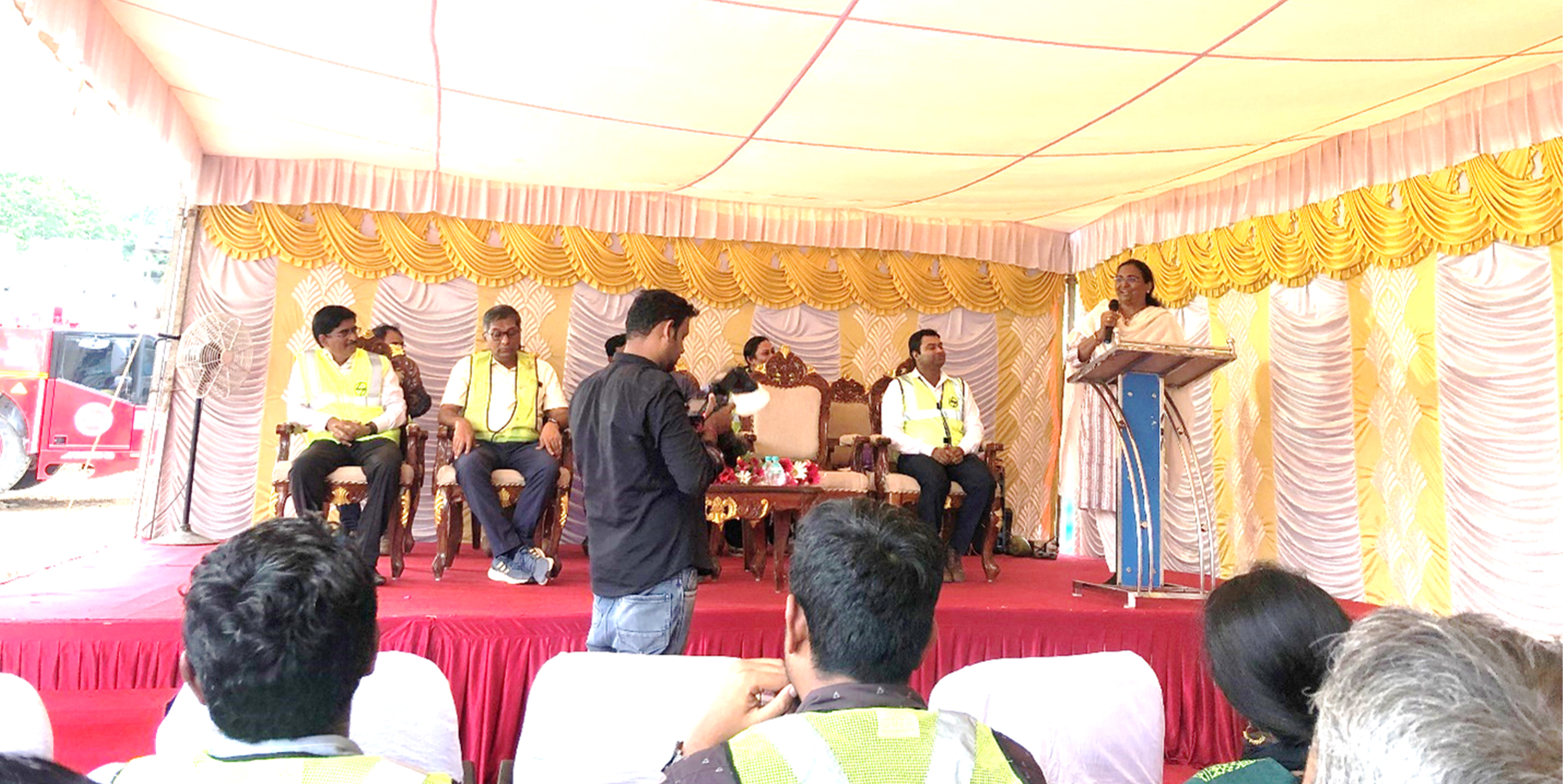 Chennai Metro phase 2, corridor 5: first U Girders erected